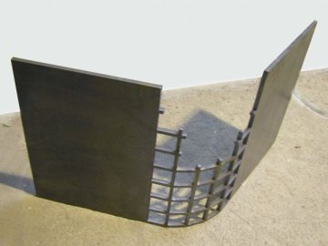 Xarxes VIII, Acer,80 x 50 x 15 cms. 2003_w600_h450